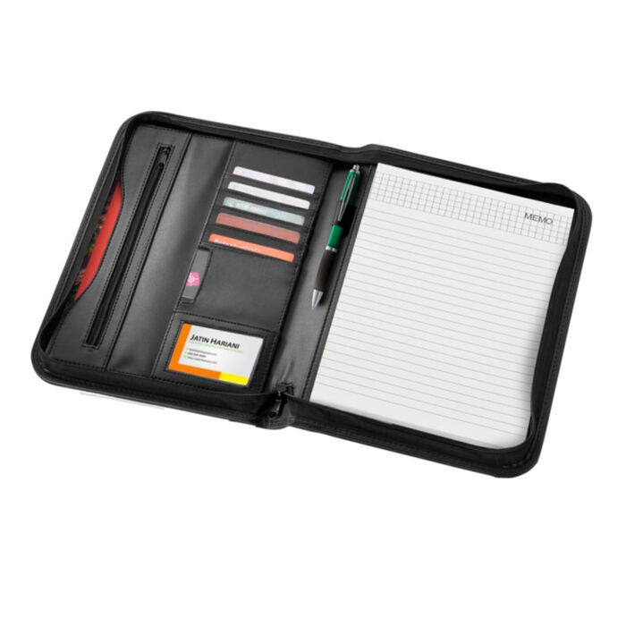 Ebony Vetoketjullinen Kansio A4