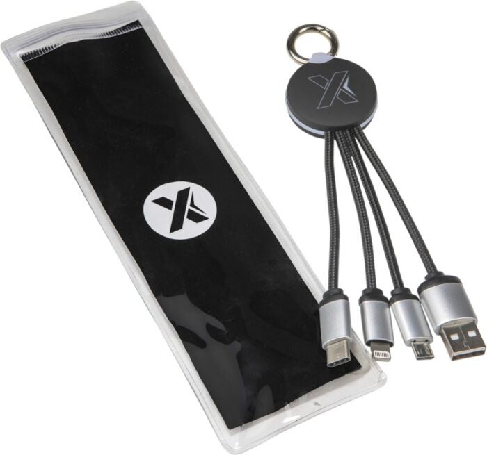 SCX Design 3-in-1 Latauskaapeli, Pyöreä - Image 2