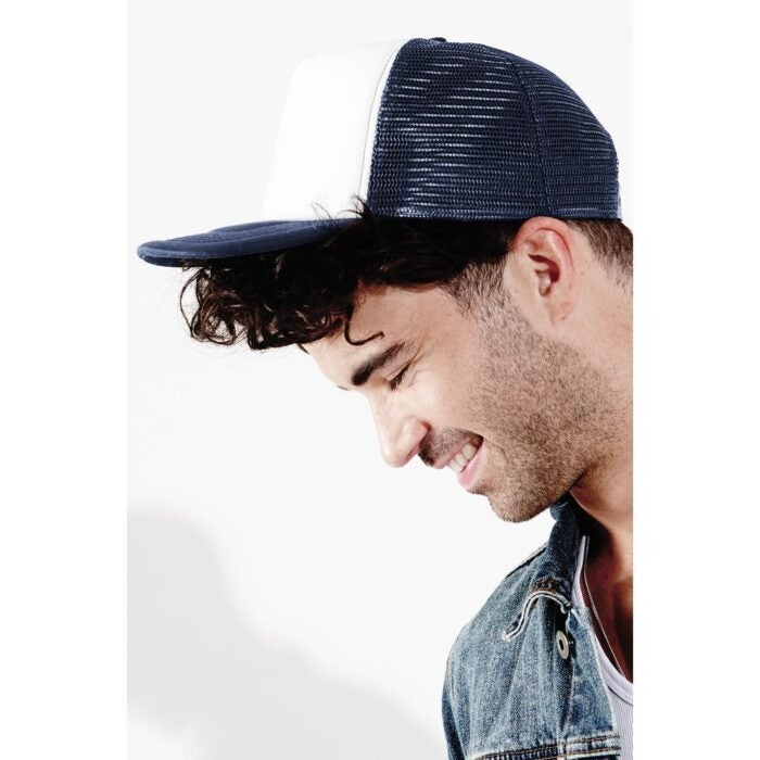 Beechfield Vintage Snapback Trucker Lippis - Image 3