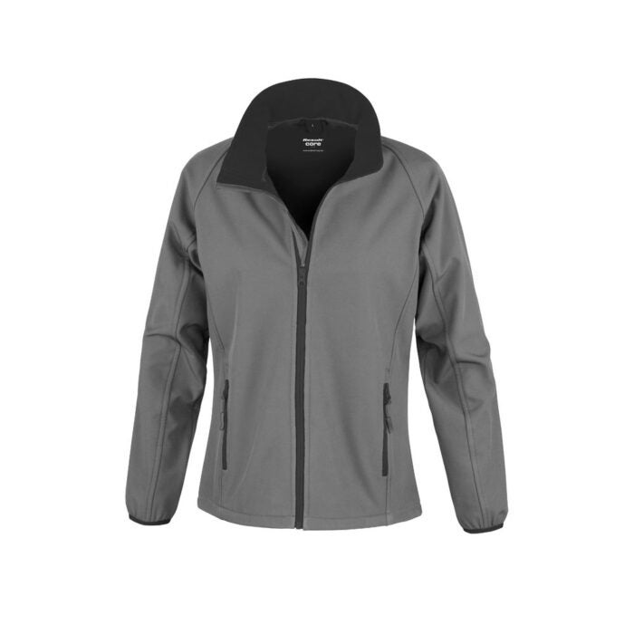 Result Painettava Core Softshell Takki - Naisten - Image 12