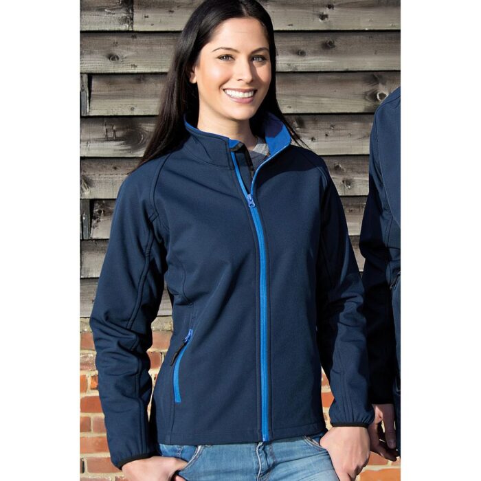 Result Painettava Core Softshell Takki - Naisten - Image 3