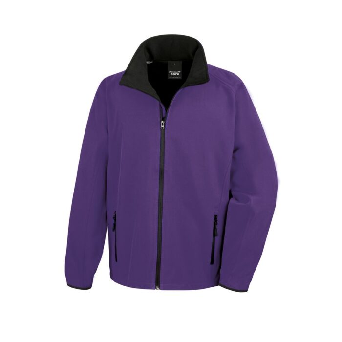 Result Painettava Core Softshell Takki - Image 8