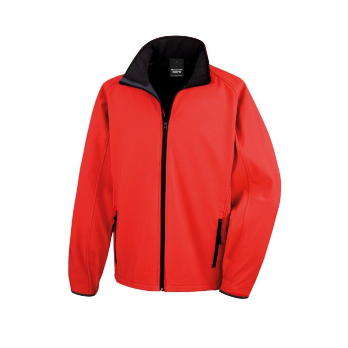 Result Painettava Core Softshell Takki - Image 11