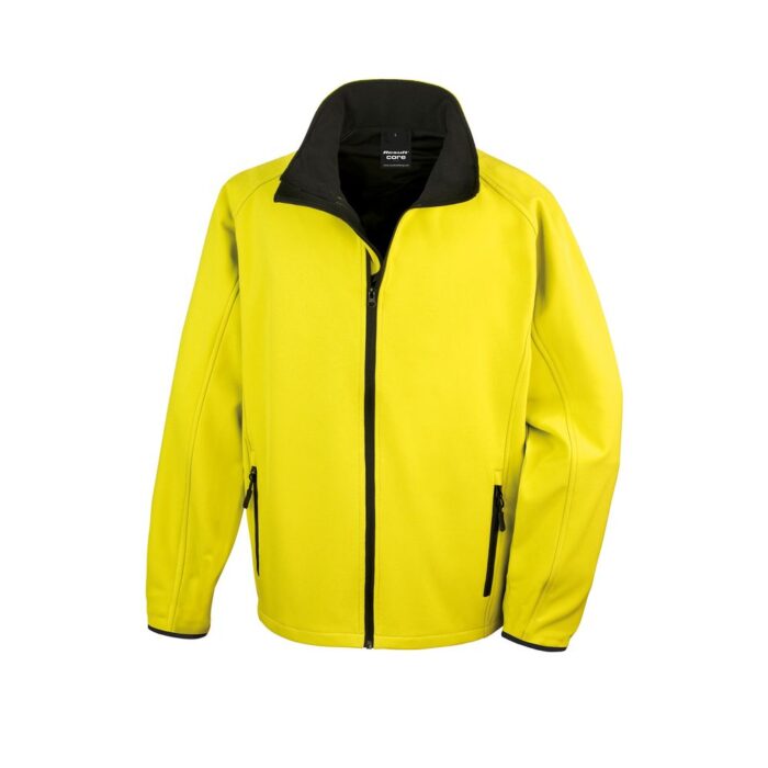 Result Painettava Core Softshell Takki - Image 9