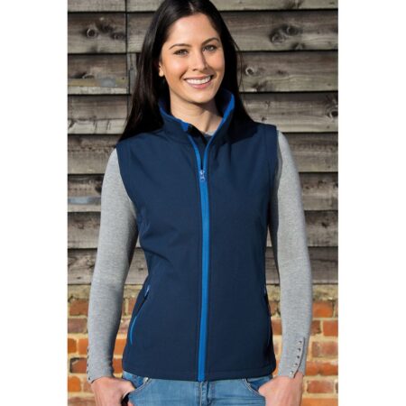 Result naisten painettava core softshell liivi