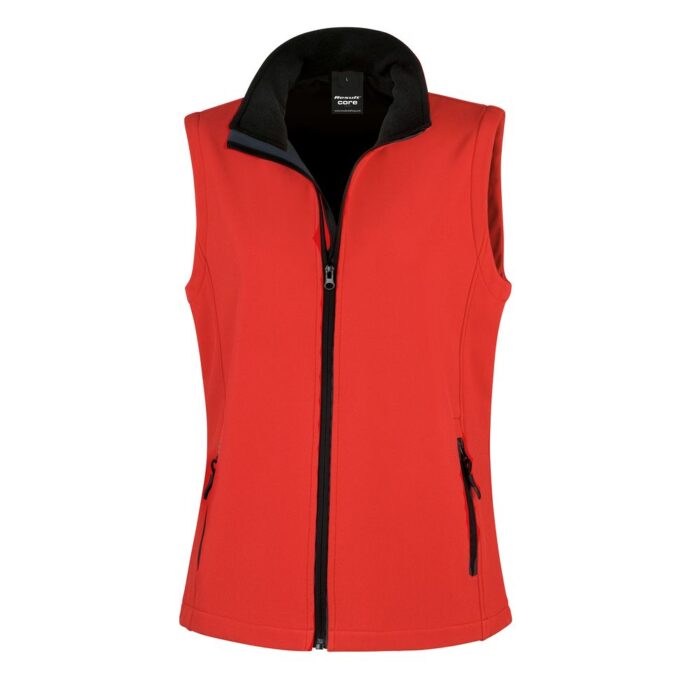 Result Painettava Core Softshell Liivi - Naisten - Image 10