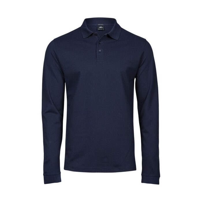 Tee Jays Luxury Pitkähihainen Pikee - Image 6