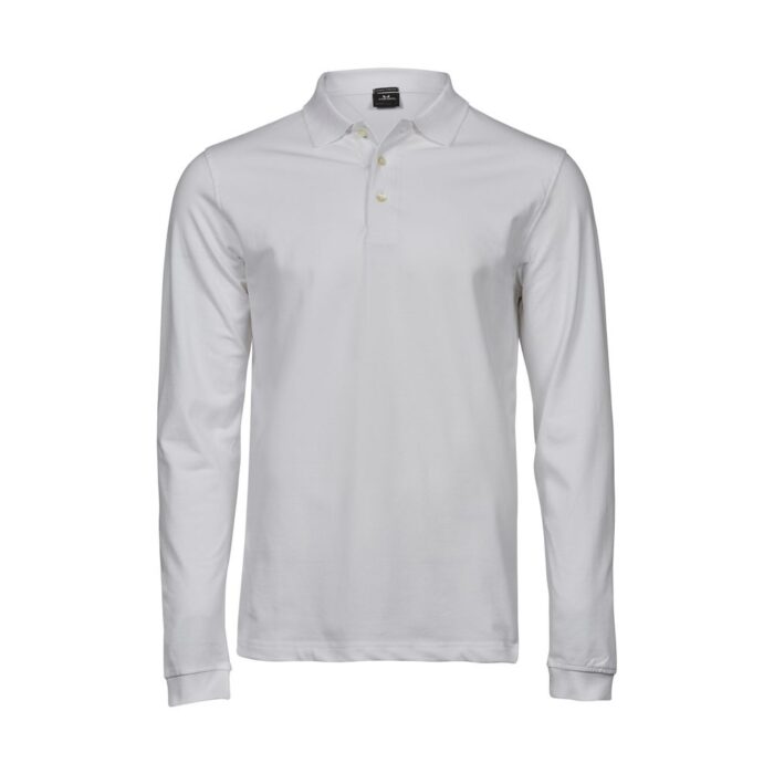 Tee Jays Luxury Pitkähihainen Pikee - Image 5