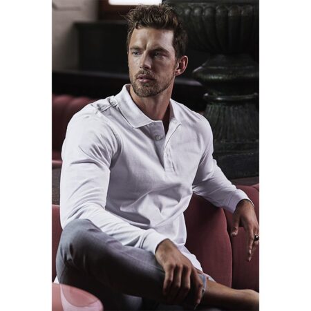 Tee Jays Luxury pitkähihainen pikee