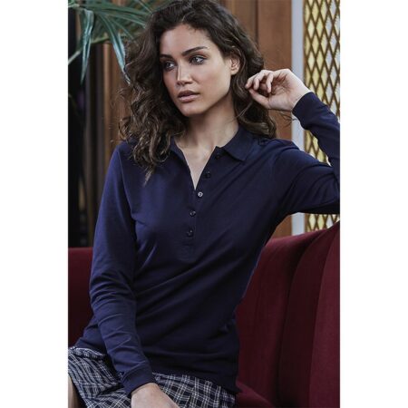 Tee Jays - Luxury Pitkähihainen Naisten Pikee