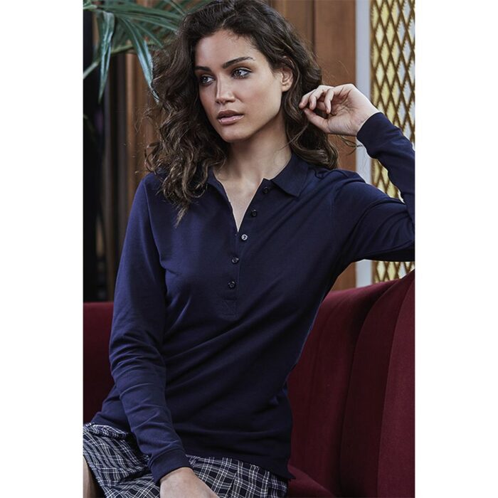 Tee Jays - Luxury Pitkähihainen Naisten Pikee