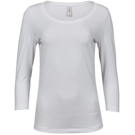Tee Jays Naisten 3/4 Hihainen Stretch T-paita