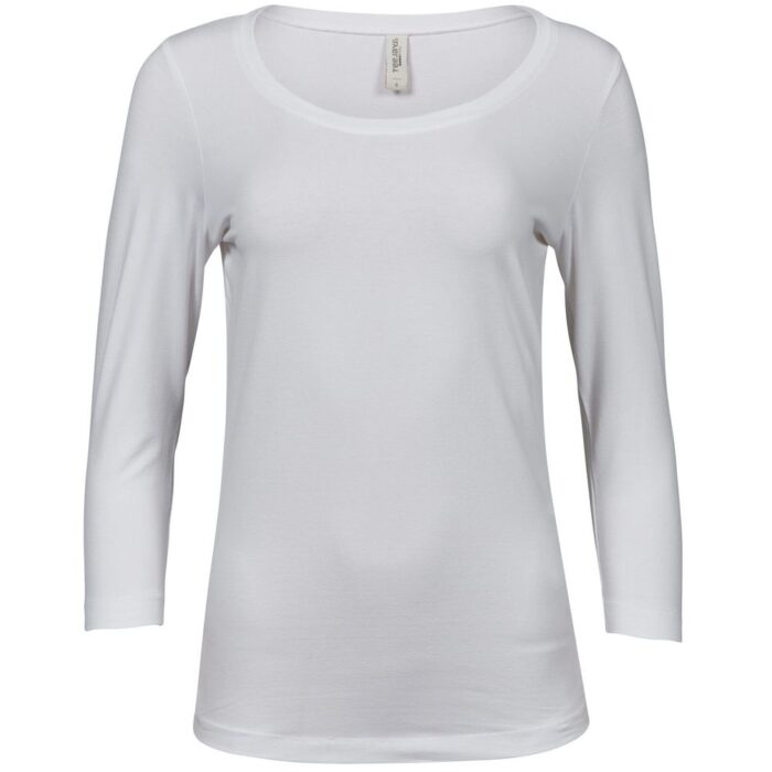 Tee Jays Naisten 3/4 Hihainen Stretch T-paita