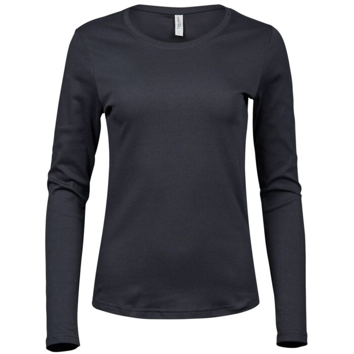 Tee Jays naisten Interlock Tee pitkähihainen