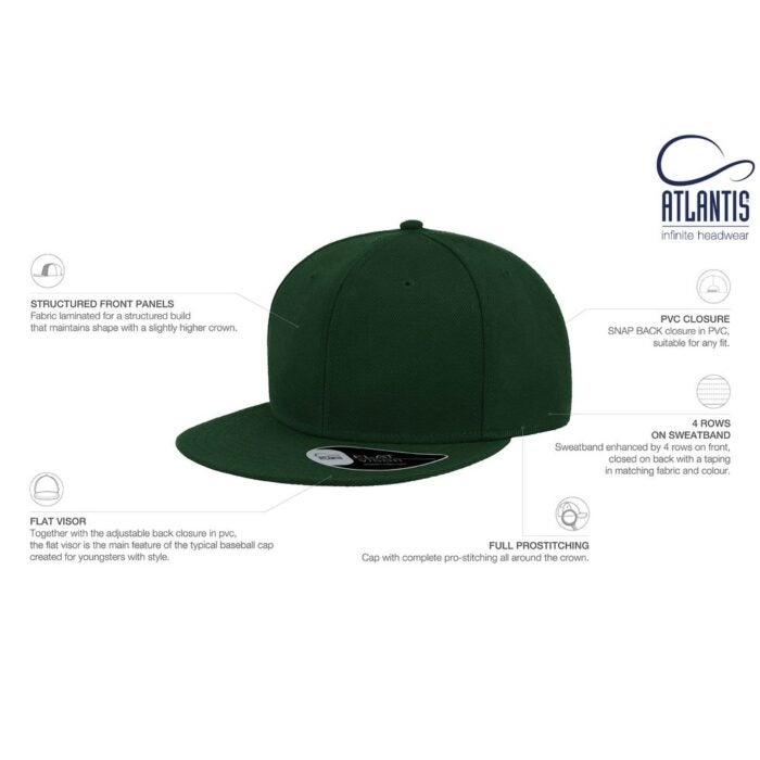 Atlantis Snapback Suoralippa - Image 8