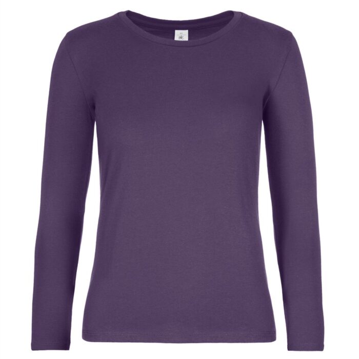 B&C #E190 LSL Naisten Pitkähihainen