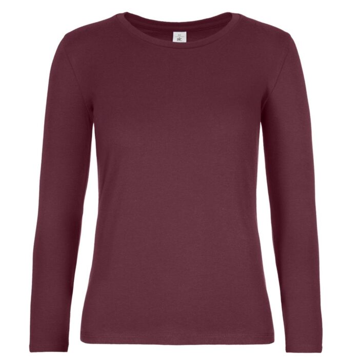 B&C #E190 LSL Naisten Pitkähihainen - Image 7
