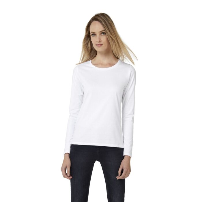 B&C #E190 LSL Naisten Pitkähihainen