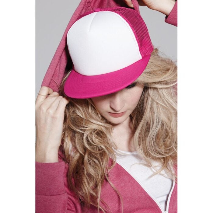 Beechfield Vintage Snapback Trucker Lippis - Image 2