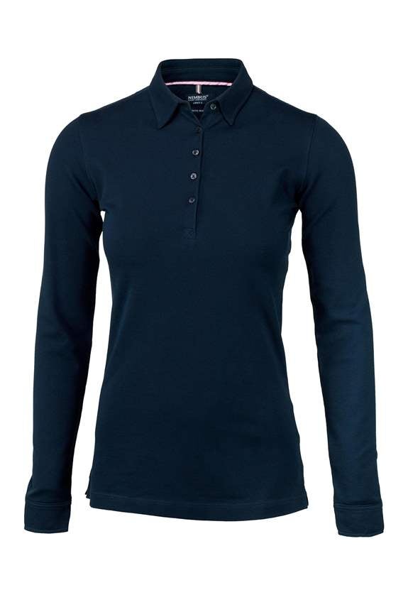 Nimbus Carlington Pitkähihainen Naisten Pikee - Image 5