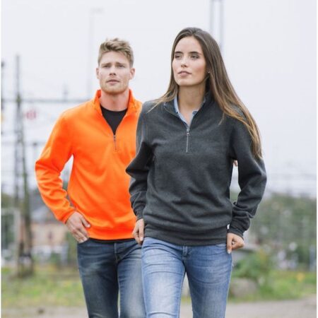 Clique - Basic Half Zip College 1/4 Vetoketjulla
