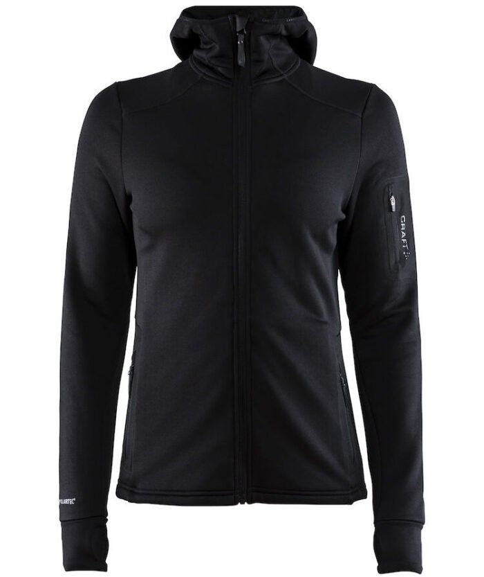 Craft Trict Polartec Naisten Vetoketjuhuppari