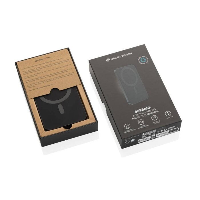 Burbank 3000mAh Powerbank Kierrätysmateriaalista - Image 7