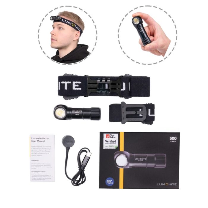 LUMONITE Vector V2 Otsalamppu - Image 6