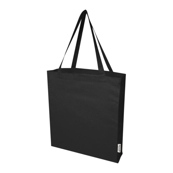 Kauppakassi Kierrätetystä Puuvillasta Pohjalevikkeellä - Image 13