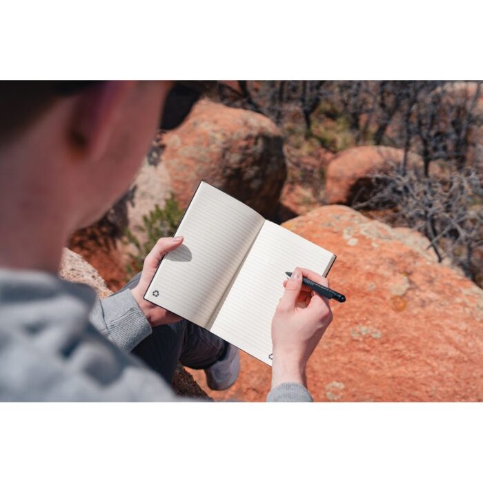 Kierrätetty Nahkainen A5-muistikirja - Image 8