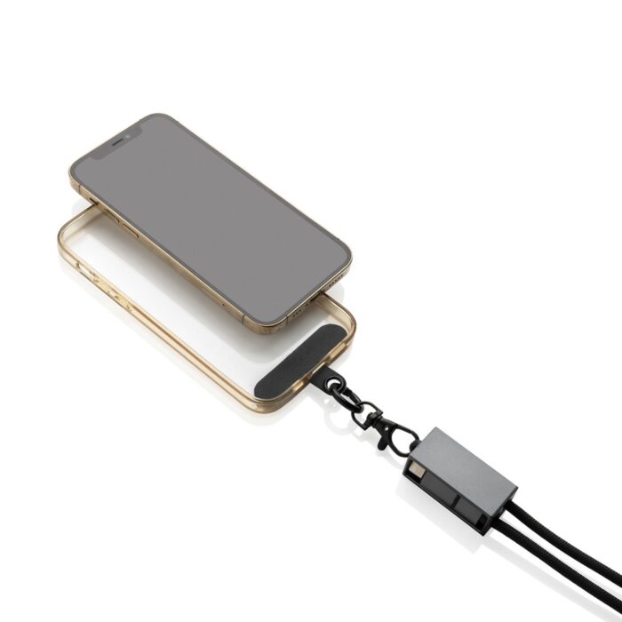 Terra RCS rPET Puhelimen Latausjohto Kaulanauha - Image 4