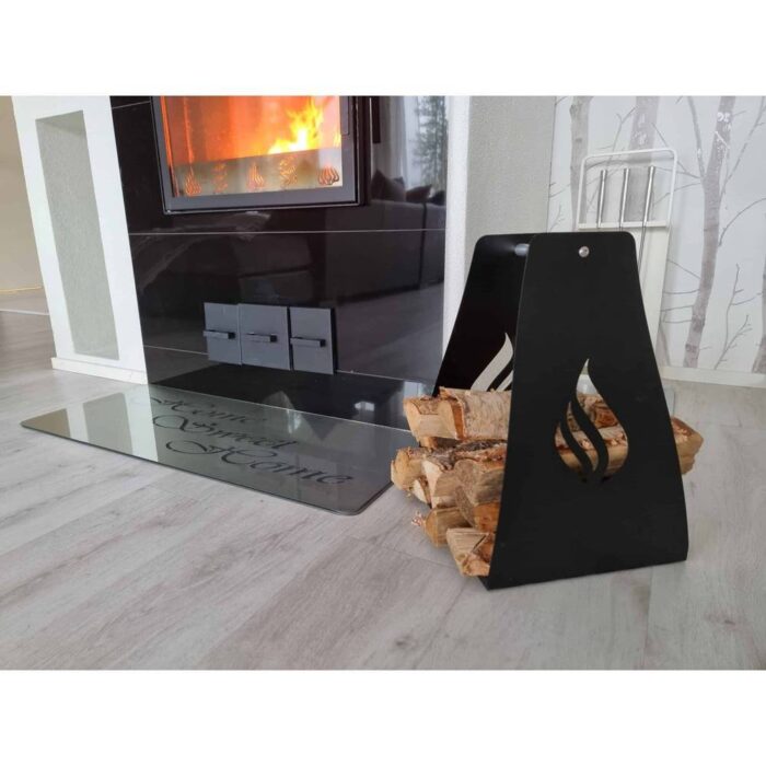 Kotimainen Puunkantoteline Logolla - Image 2