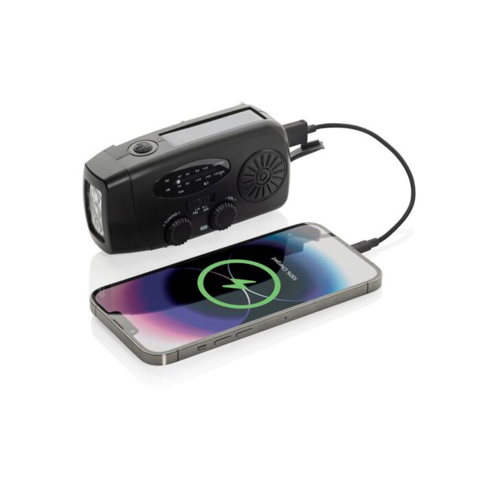 RescueWave hätätilaradio, valmistettu RCS-kierrätysmuovista. - Image 6